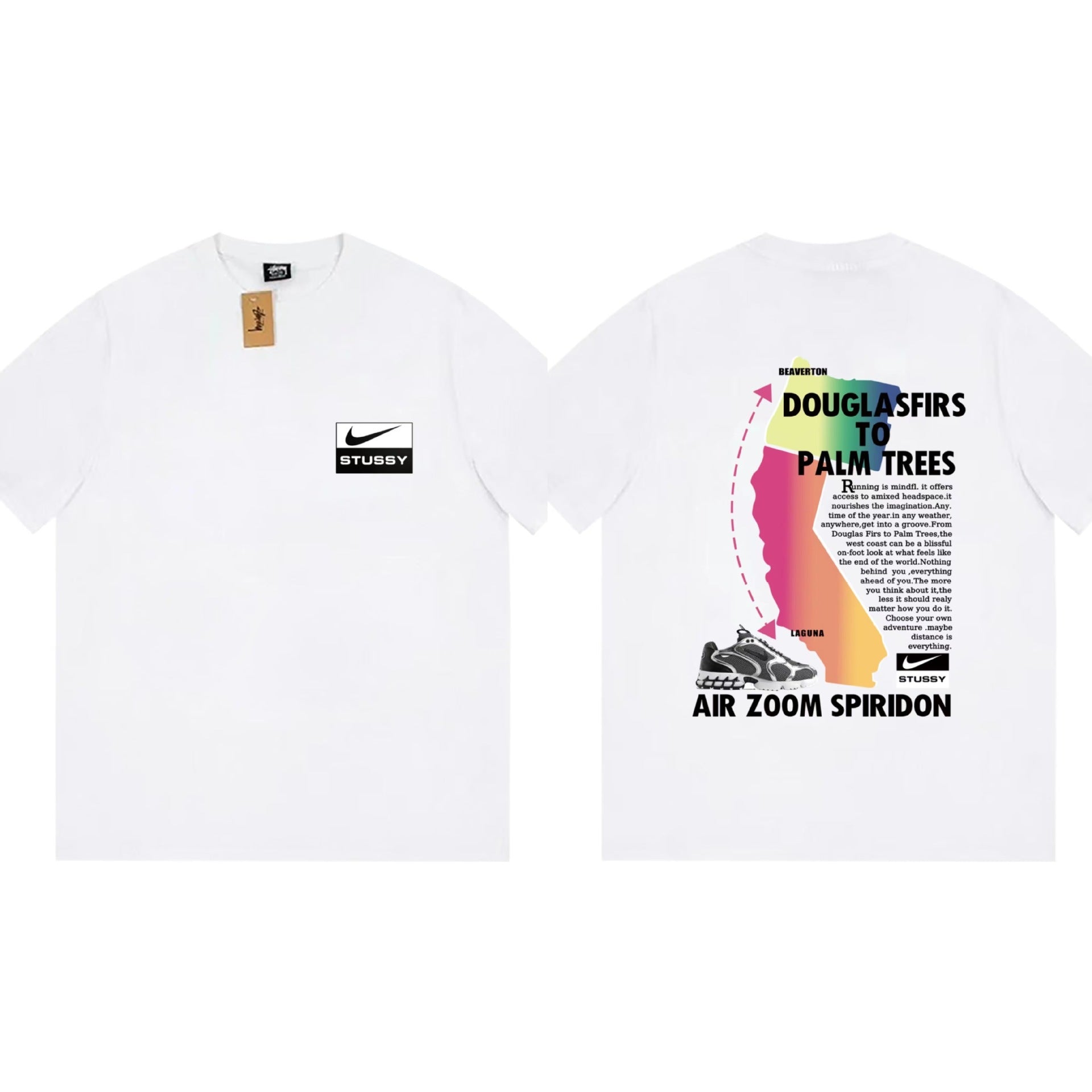 Stussy T Shirts Loose Casual T-Shirts Same for Men and Women