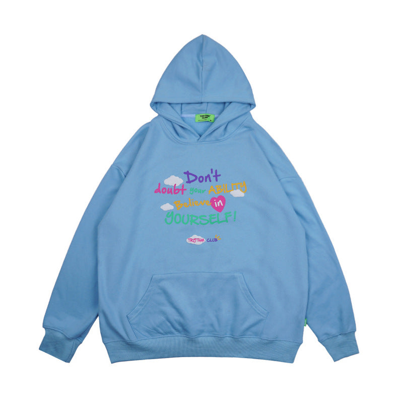 Man Fall Outfits Sweater Men's and Women's Hip-Hop Fashionable Brand BF Design Hoodie Top