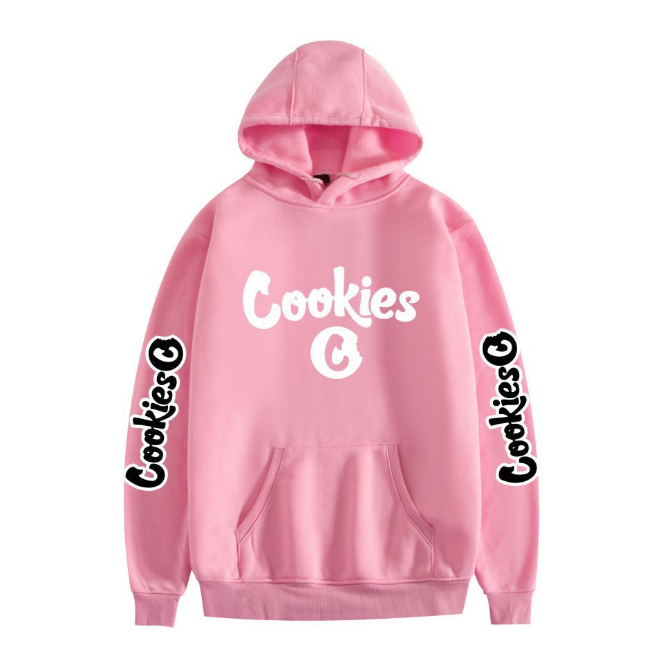 Cookies Hoodie Casual Loose Hooded Sweater
