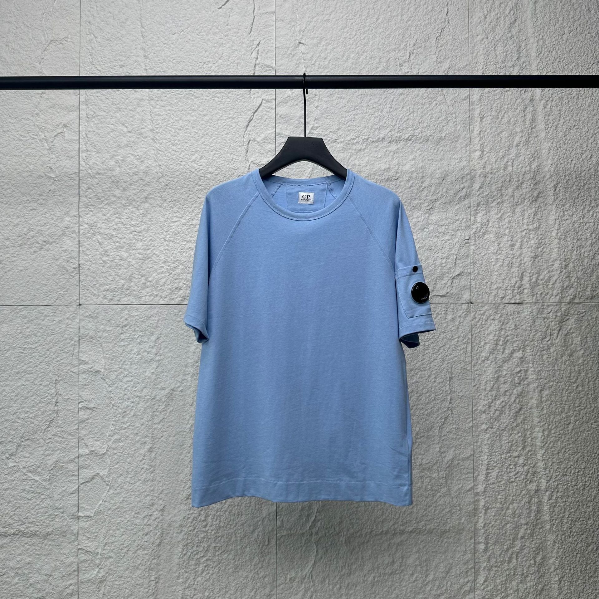 Cp Company T Shirts Summer Casual Loose Crew Neck Pullover