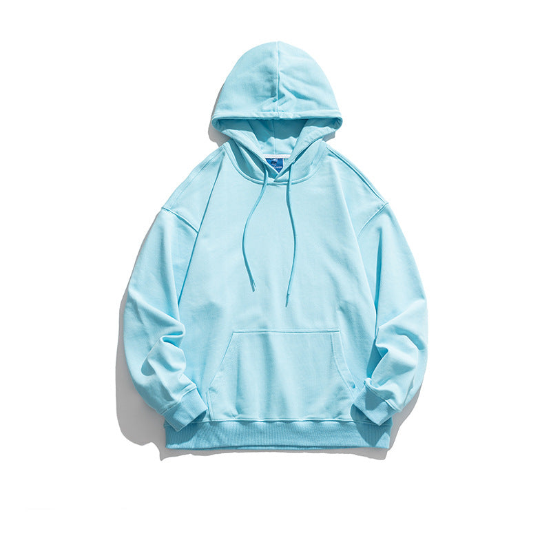 Men's Graphic Hoodies Men's Autumn Solid Color Hooded Sweater Men's Top