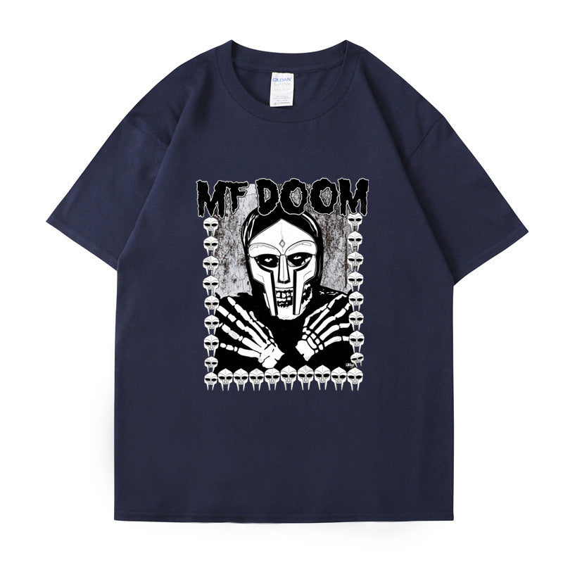 Mf Doom T Shirt Men's and Women's Crew Neck Summer Short Sleeve
