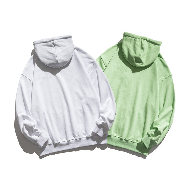 Men's Graphic Hoodies Men's Autumn Trendy Hooded Cardigan Sweater Men's and Women's Casual Jacket