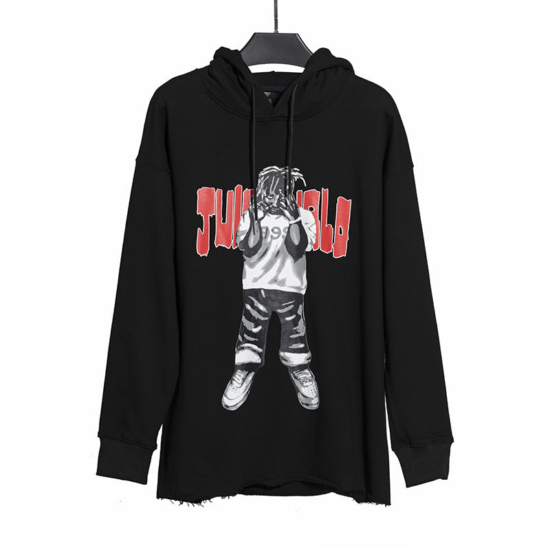 Vlone Hoodie Fall Men'S Women'S Pullover Reflective Large V Hoodie