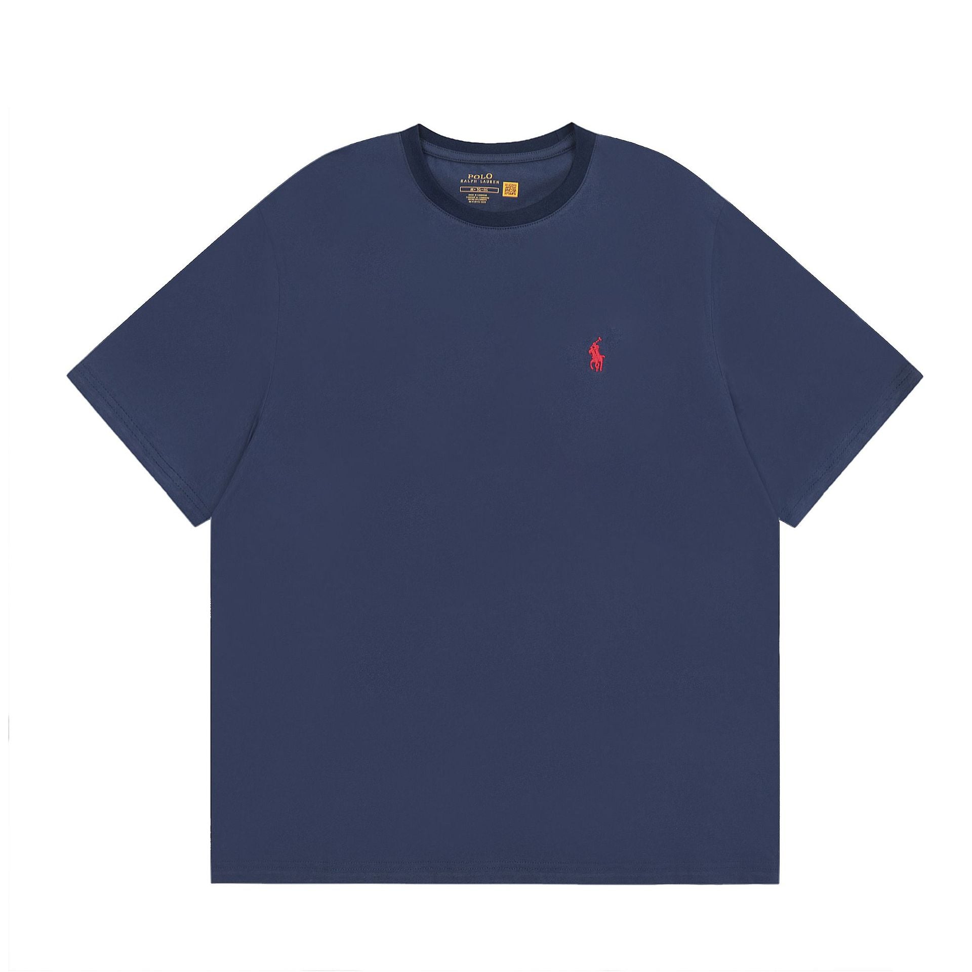 Ralph Lauren T Shirts Embroidered Crew Neck Short Sleeves
