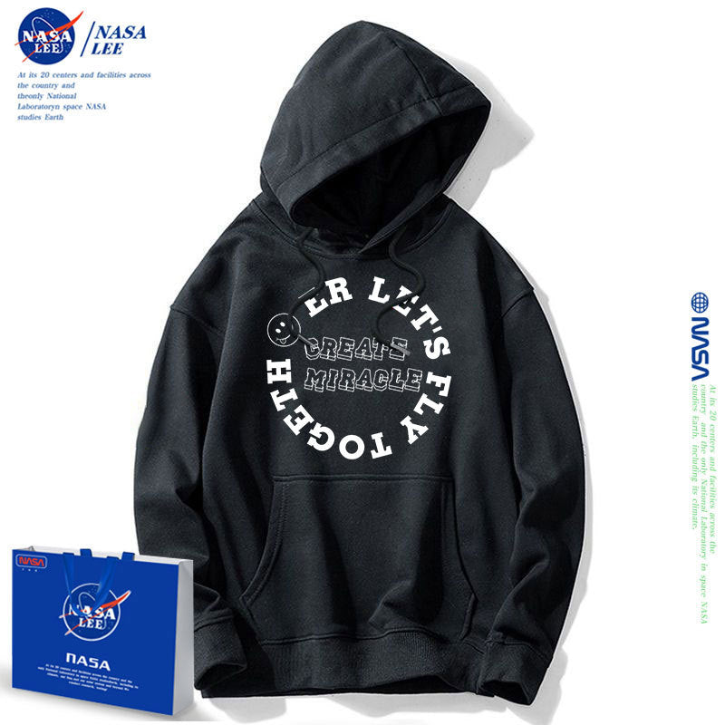Nasa Children Hoodie Children'S Spring And Autumn Hooded Sweater = Loose