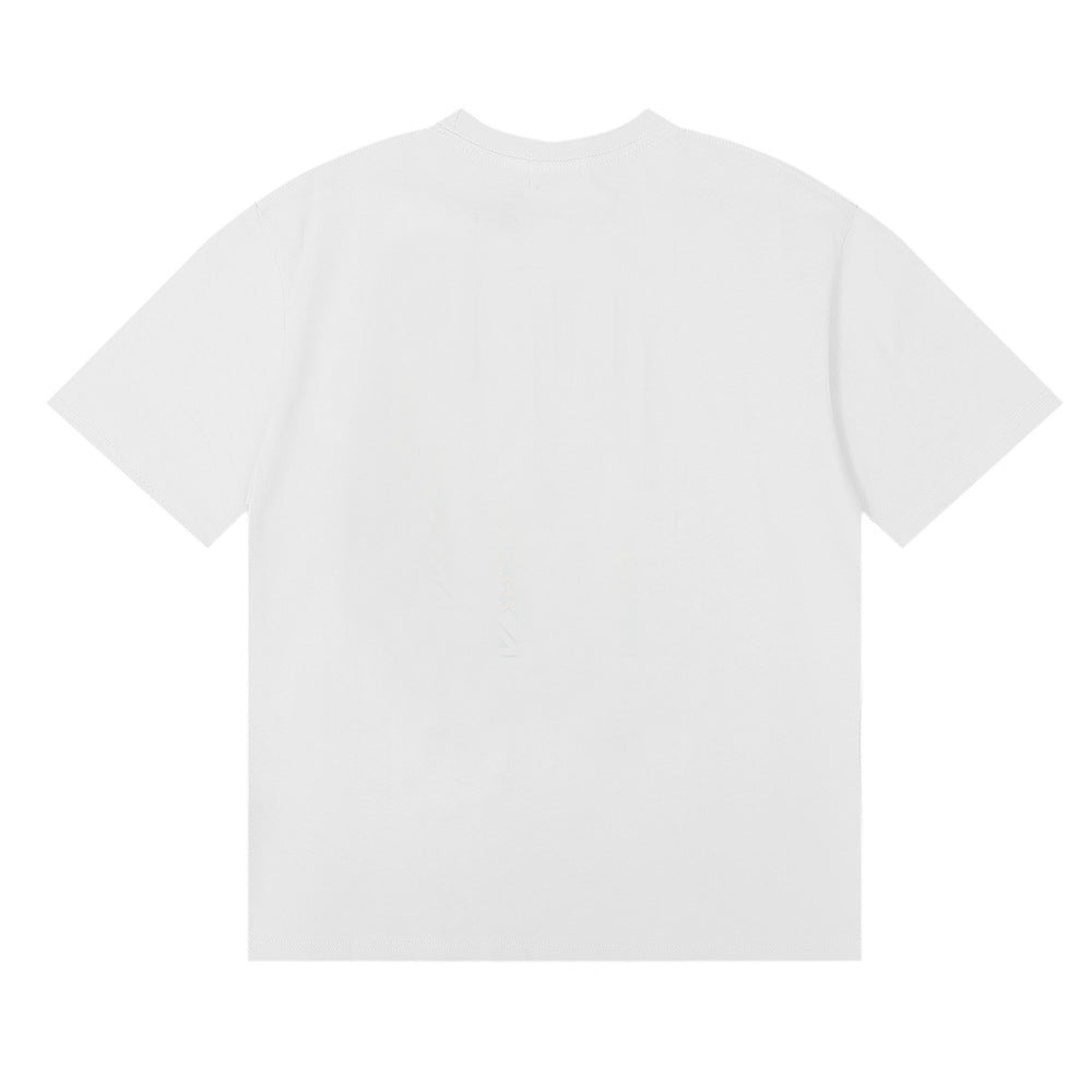 Rhude T Shirt Racing Track Letter Print Short Sleeve T-Shirt