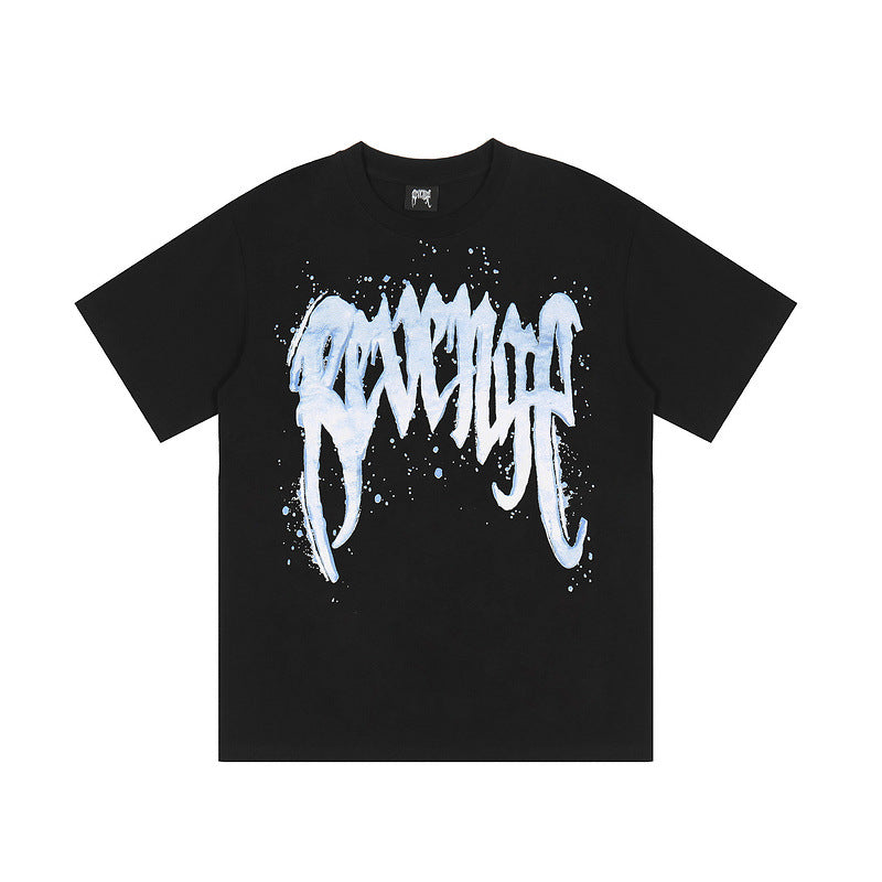 Revenge T Shirts Revenge Skull Loose