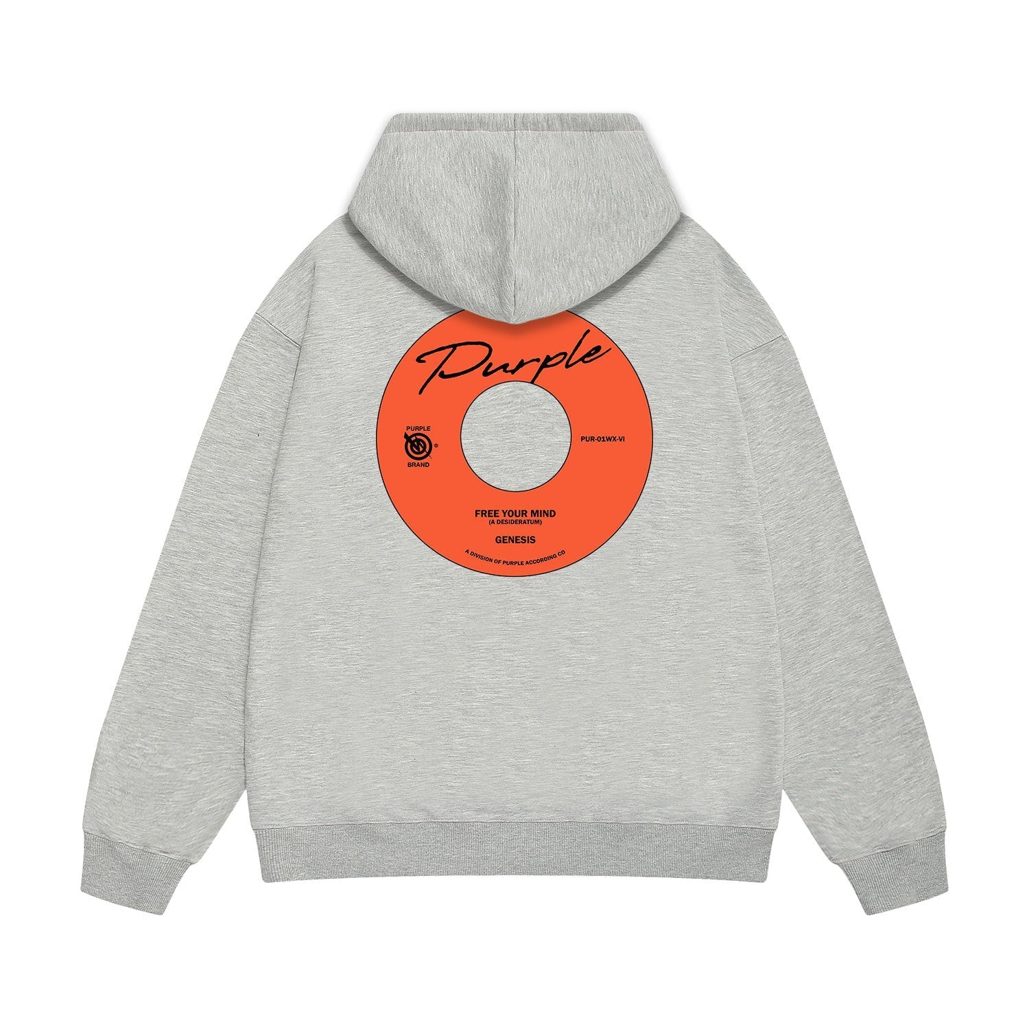 Purple Brand Hoodie Fashion Loose Hooded Sweater