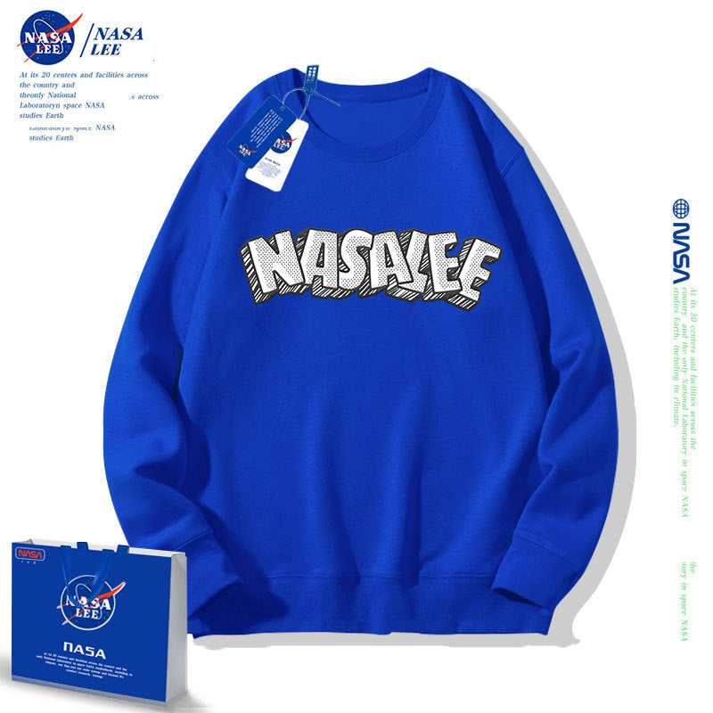 Nasa Children Hoodie Nasa Children'S Round Neck Sweater Spring And Autumn Loose