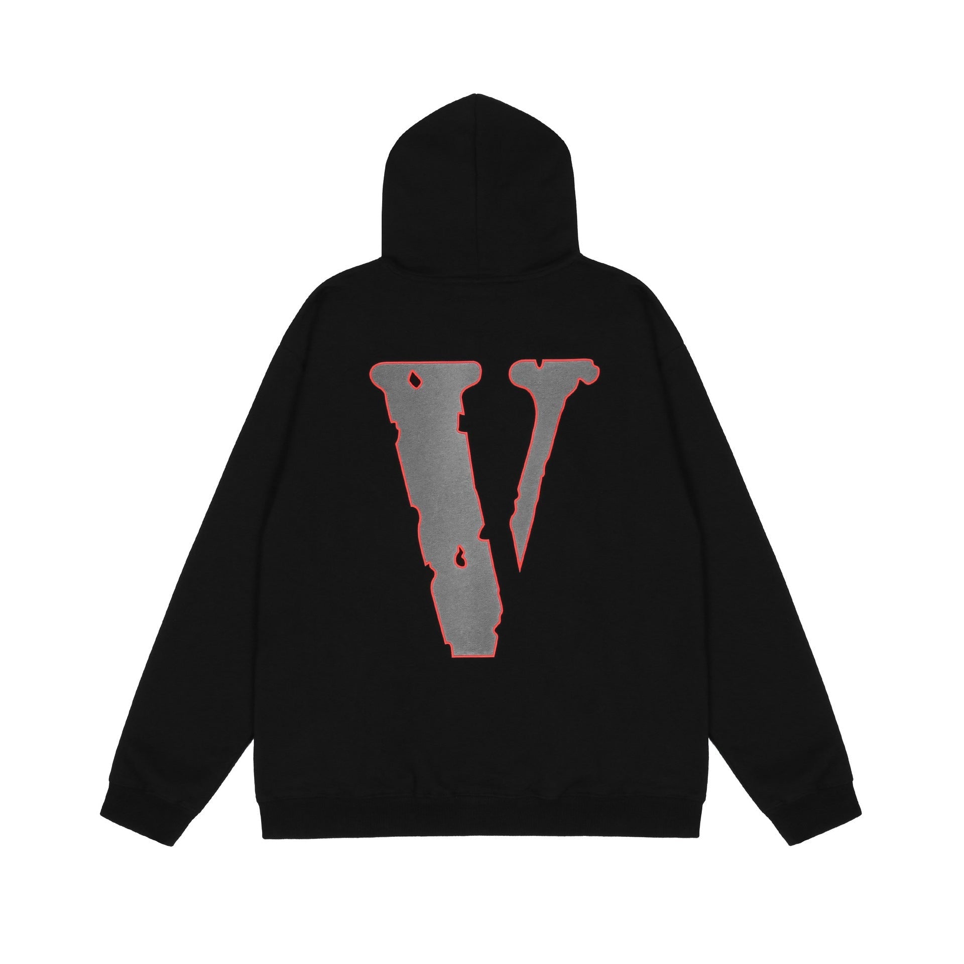Vlone Hoodie Big V Hooded Sweater Men And Women Hip Hop Bf Hoodie Coat