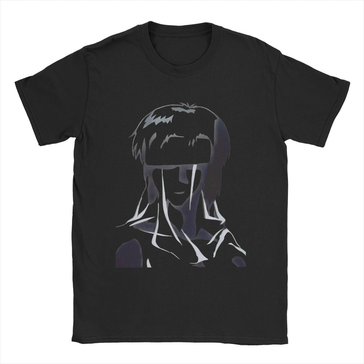 Ghost In The Shell Men T Shirts Anime Manga Casual T-Shirt