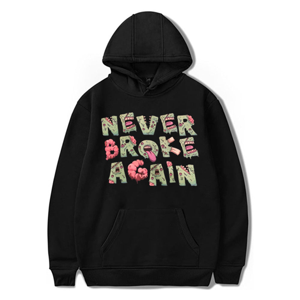 Never Broke Again Hoodie Hip-Hop Street Hoodie Hooded Sweater