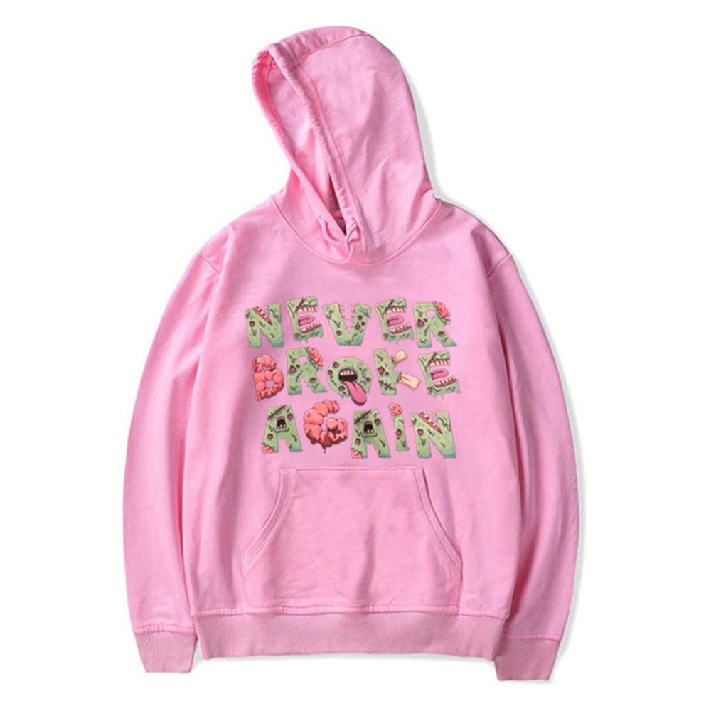 Never Broke Again Hoodie Hip-Hop Street Hoodie Hooded Sweater