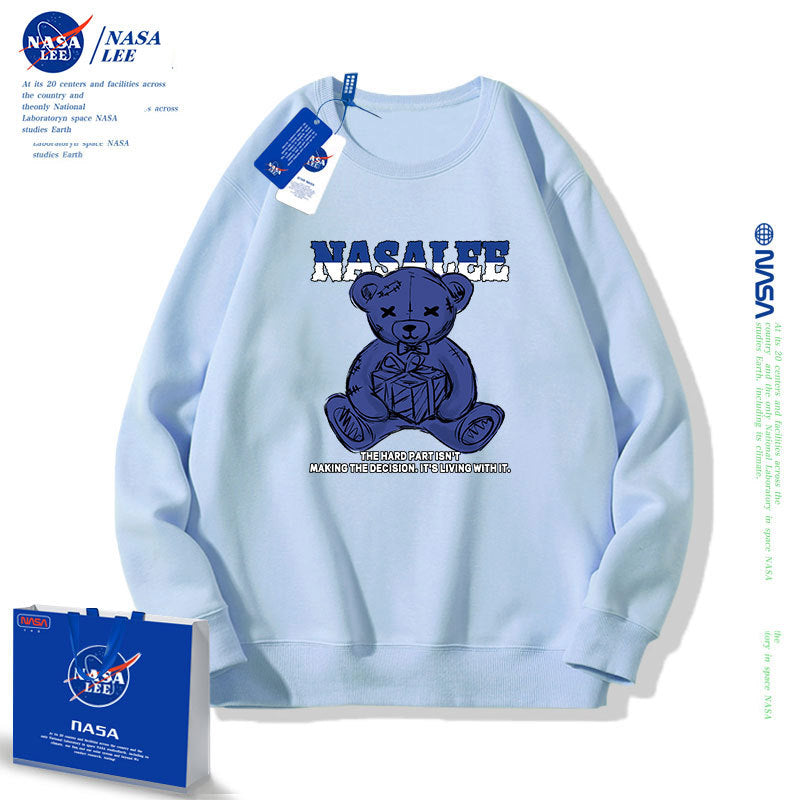 Nasa Children Hoodie Nasa Boys' Round Neck Sweater Spring And Autumn