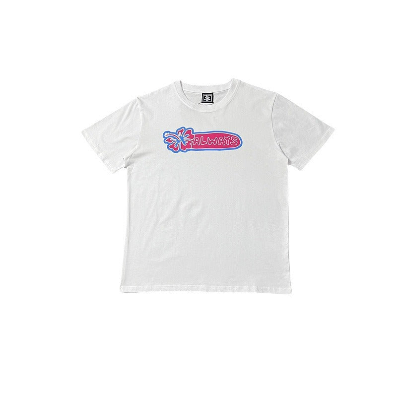 Always Do What You Should Do T Shirts Loose Short Sleeves