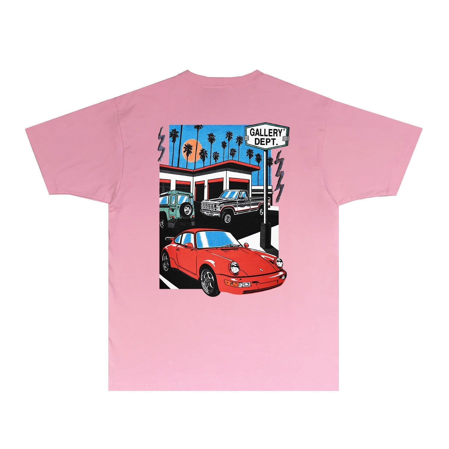 Gallery Dept T Shirts Fashion Brand Tee Shirt Short Sleeve T-shirt Blouse