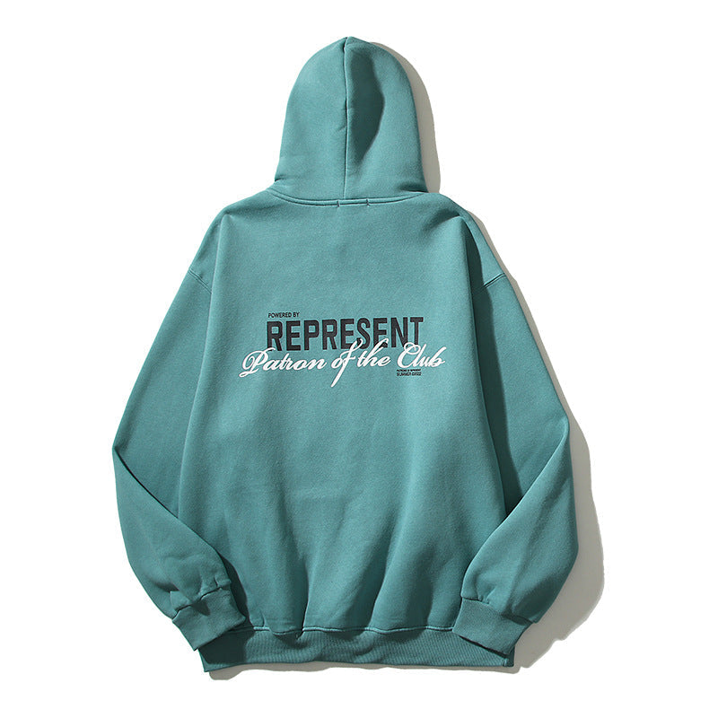 Kanye West Sunday Service Hoodie Present Logo Loose Casual Fleece Hoodie