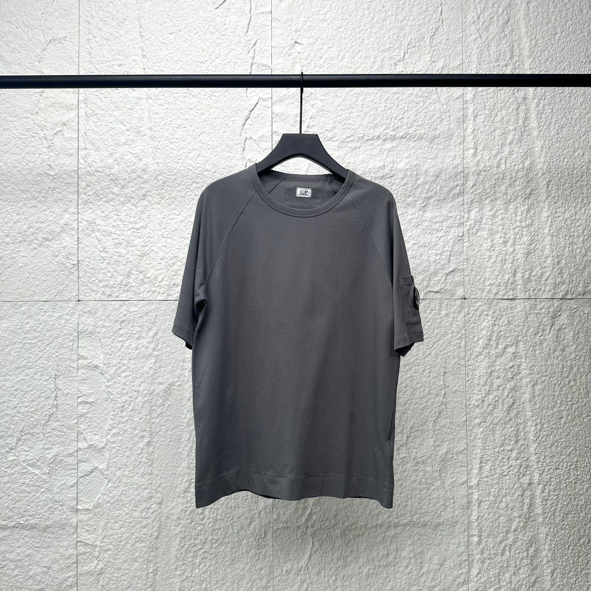 Cp Company T Shirts Summer Casual Loose Crew Neck Pullover