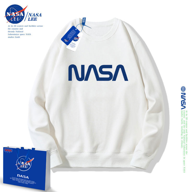 Nasa Children Hoodie Nasa Joint Name Children'S Round Neck Sweater Spring And Autumn Loose