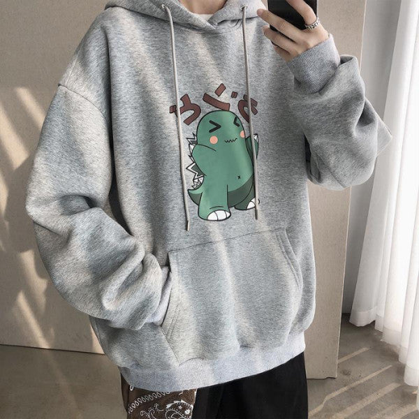 Anime Hoddies Autumn and Winter Fun Cartoon Animation Printed Hoodie