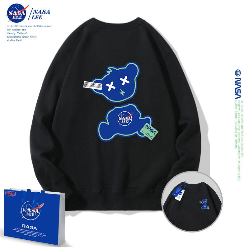 Nasa Children Hoodie Nasa Children'S Round Neck Sweater Spring And Autumn Loose