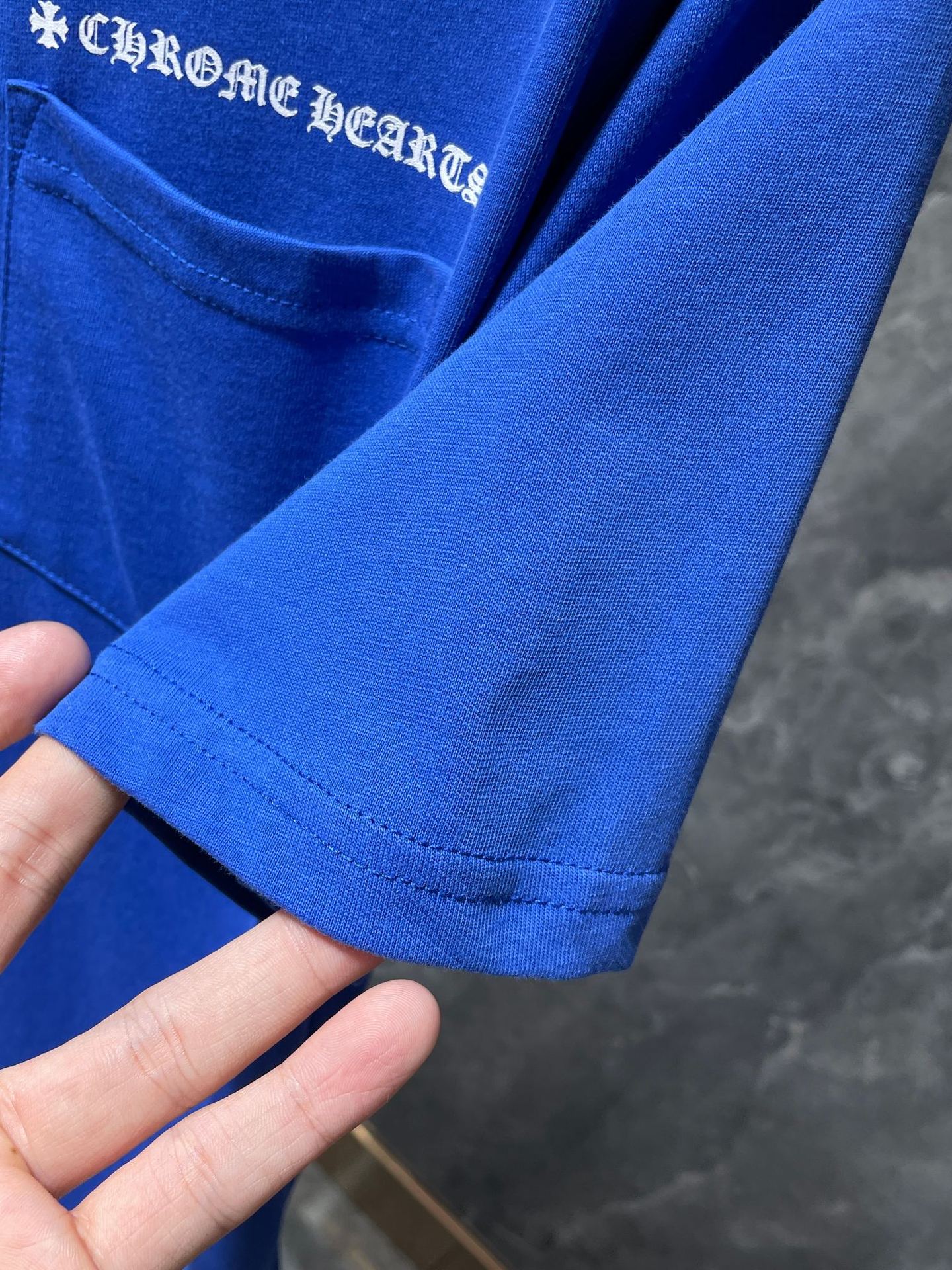 CHH Chrome Hearts T Shirts Graffiti Short Sleeve T-shirt Couple Men and Women