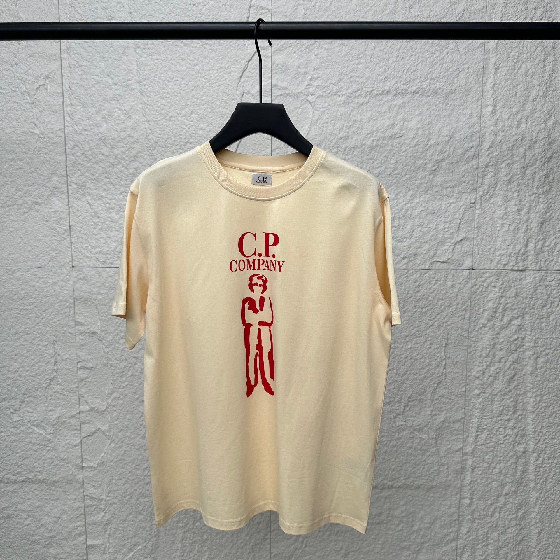 Cp Company T Shirts Men's Cotton Embroidery Casual Crew Neck Short Sleeves