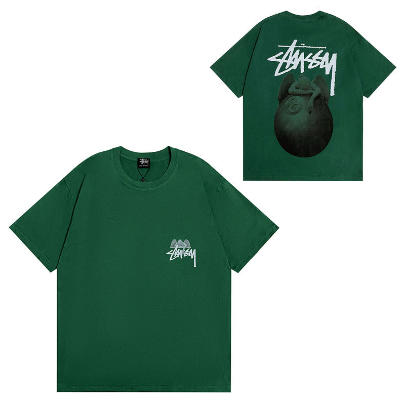 Stussy T Shirts Casual Versatile Loose T Shirts Couple