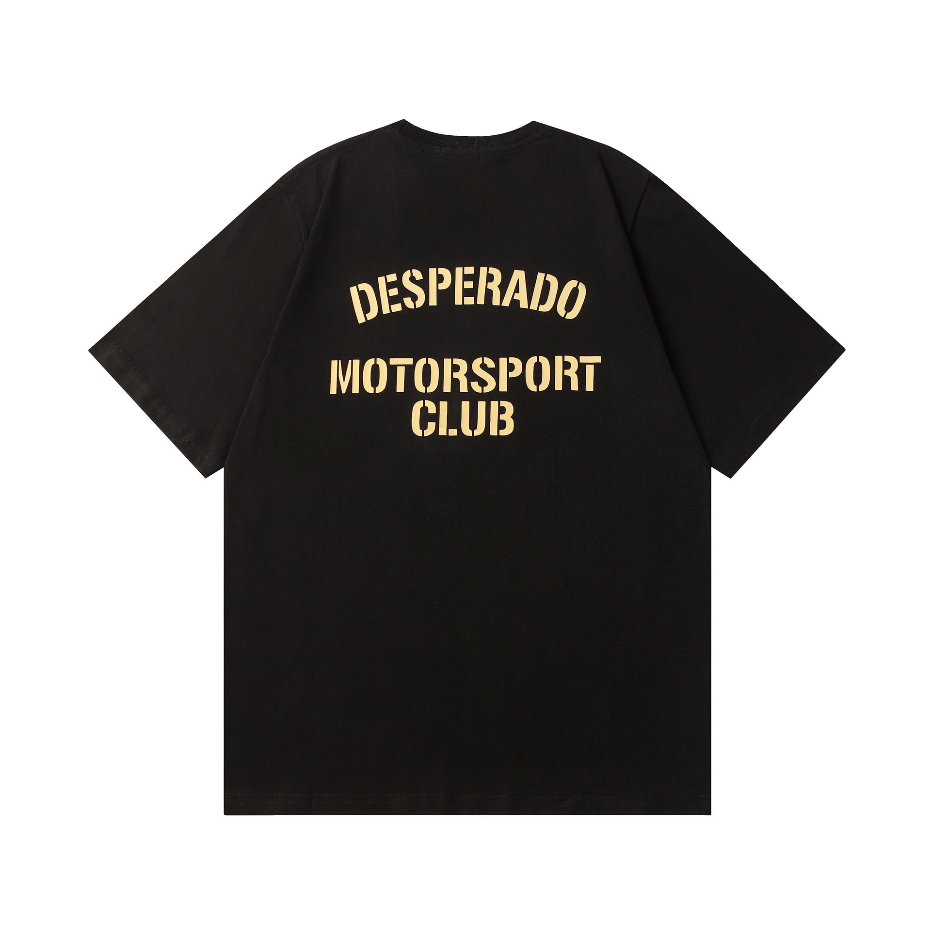 Rhude T Shirt Racing Club Alphabet Slogan Printed Short Sleeve T-Shirt