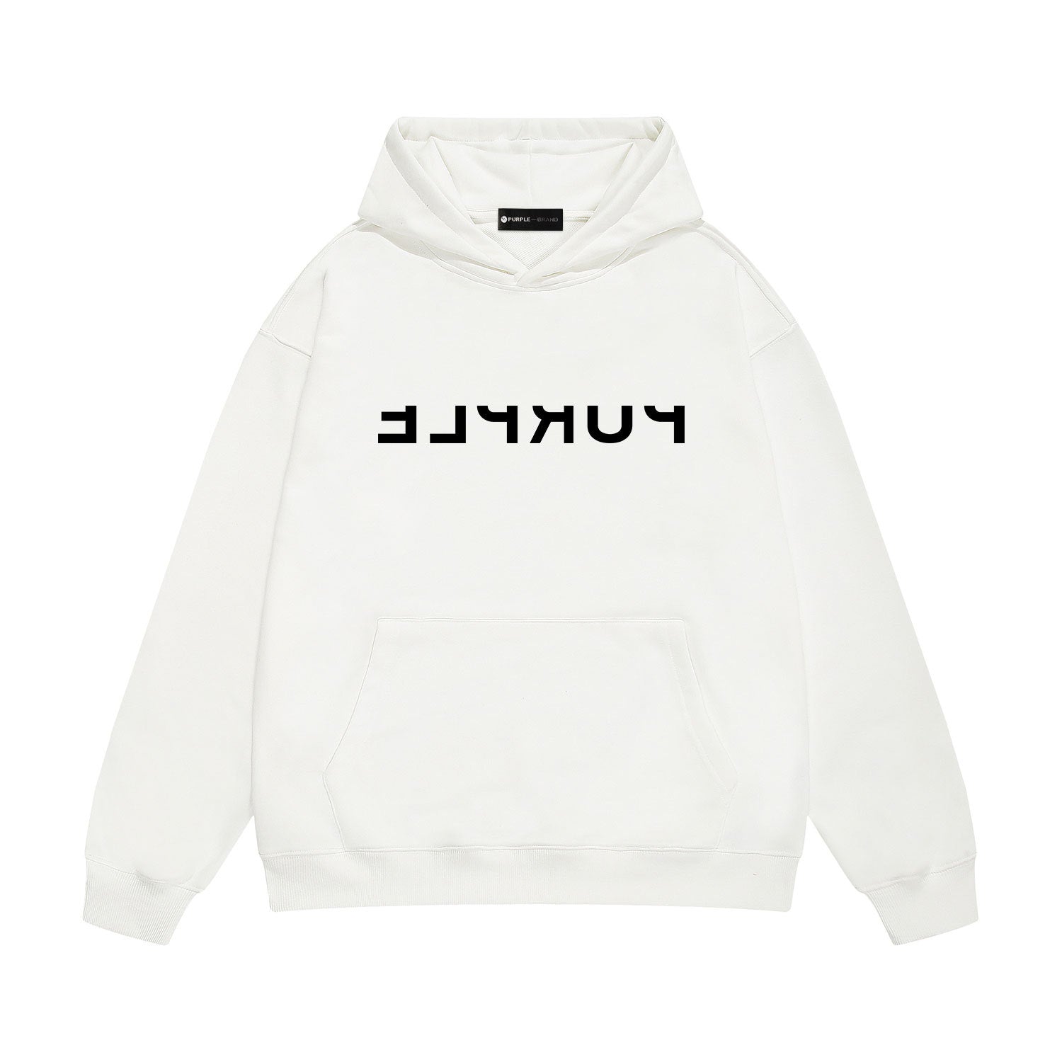 Purple Brand Hoodie Fashion Loose Hooded Sweater