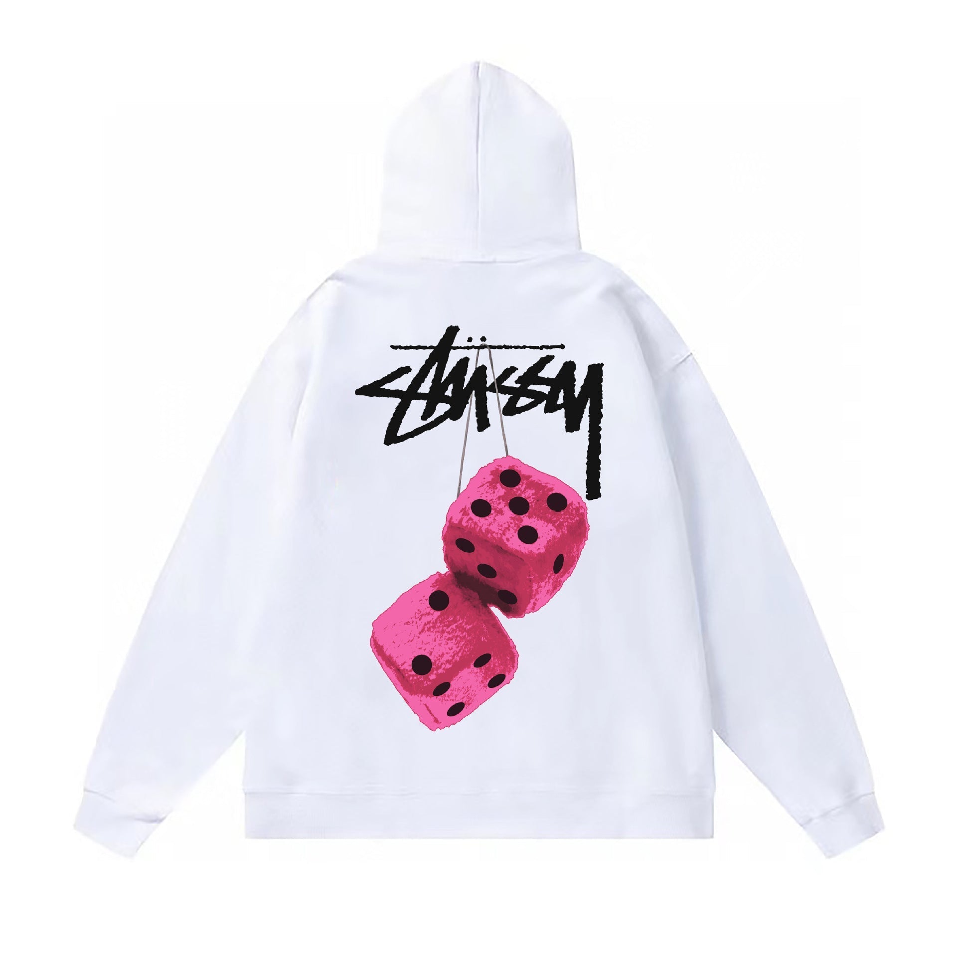 Stussy Hoodie Fall/Winter Fleece Hooded Sweater
