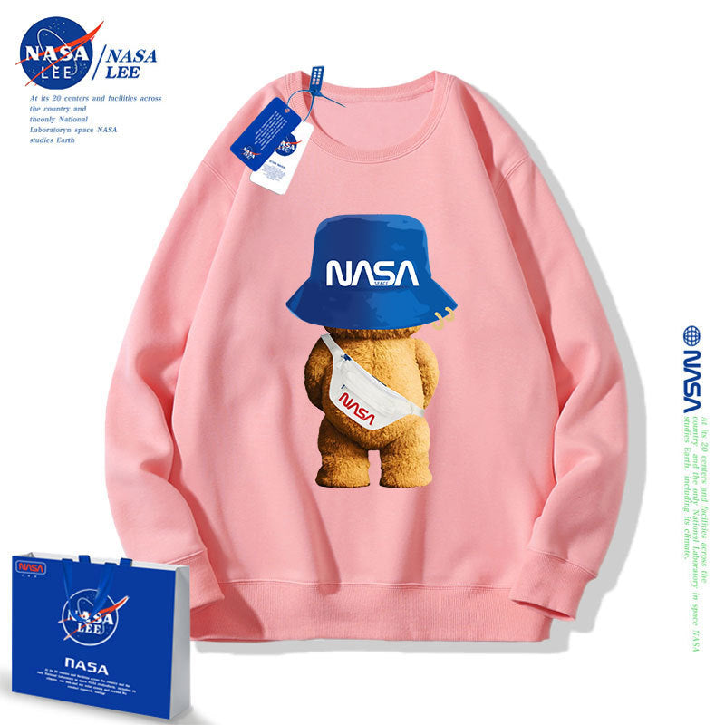 Nasa Children Hoodie Nasa Sweater Children'S Autumn Loose Round Neck