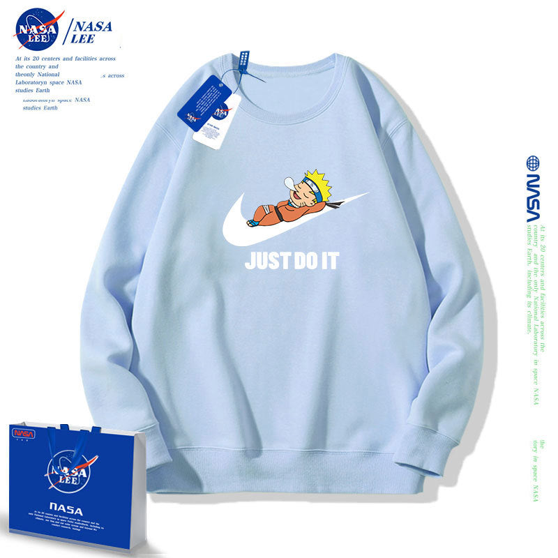 Nasa Children Hoodie Nasa Children'S Round Neck Sweater Spring And Autumn Loose