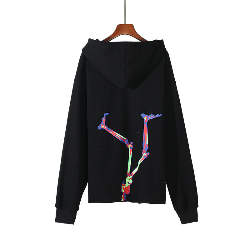 Vlone X Ray Hoodie Cotton Terry Men'S Women'S Pullover