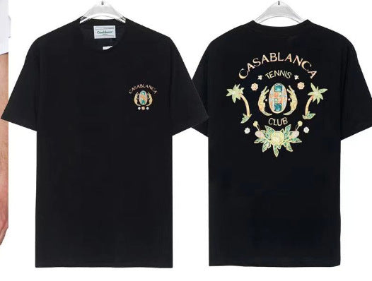 Casablanca T Shirts Rainbow Gate Alphabet