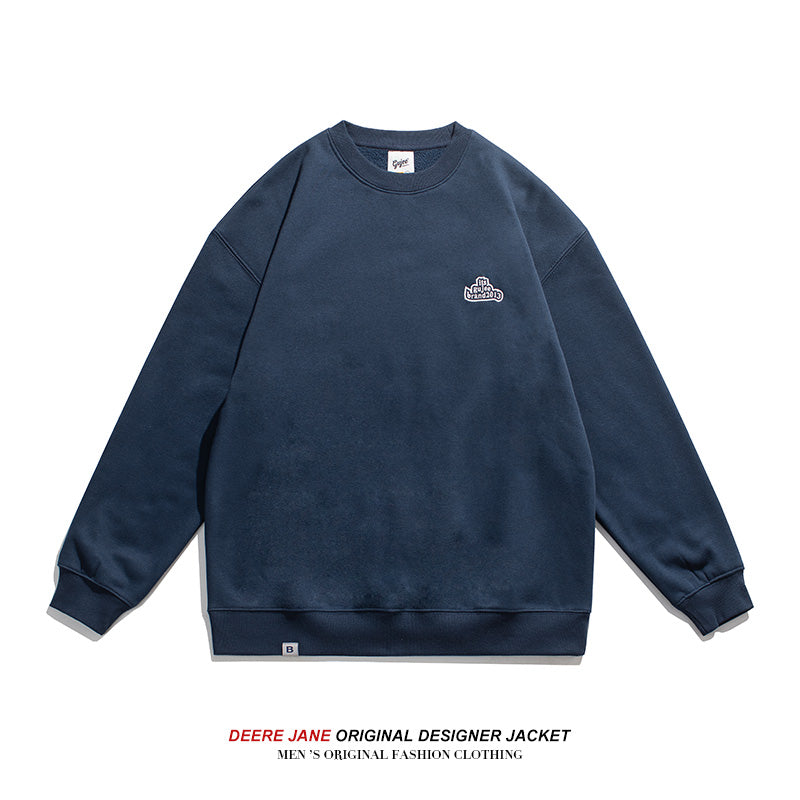 Men Pullover Hoodie Spring Sweater Men's Loose All-Matching Spring and Autumn