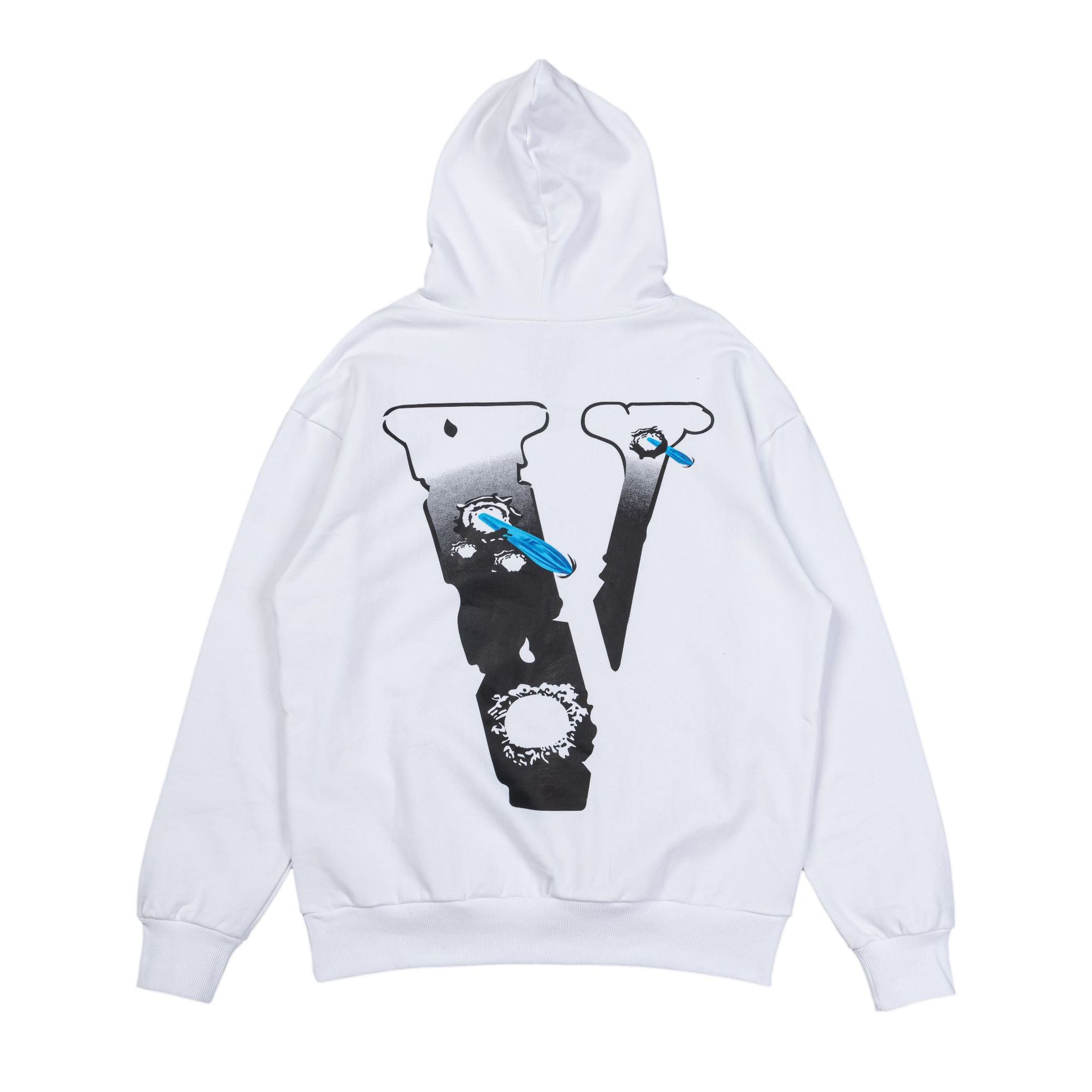 Vlone Hoodie autumn and winter big V pattern hooded sweater