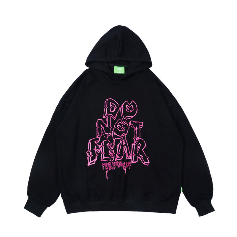 Man Fall Outfits Fall Winter Men's Sweater Printed Couple Hoodies Casual Hooded Sweater