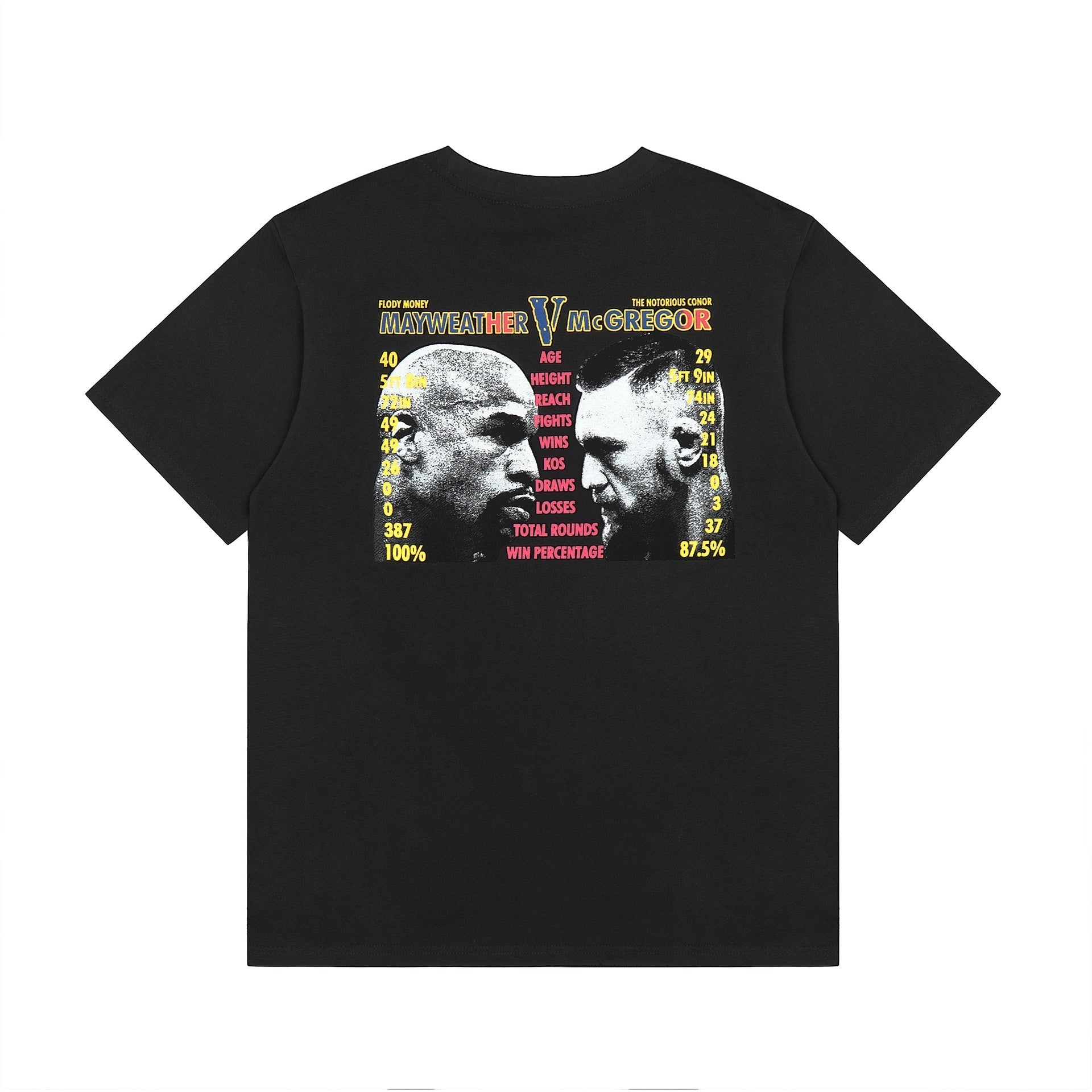 Vlone T Shirt Spring Summer Poster Crew Neck Pullover