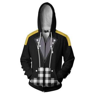 Anime Hoddies 3D Printed Full-Zip Cardigan Anime Hoodie Coat