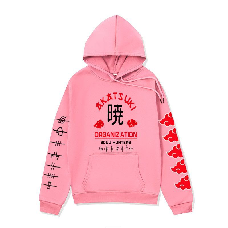 Anime Hoddies Fire Shadow Tissue Printed Hoodie