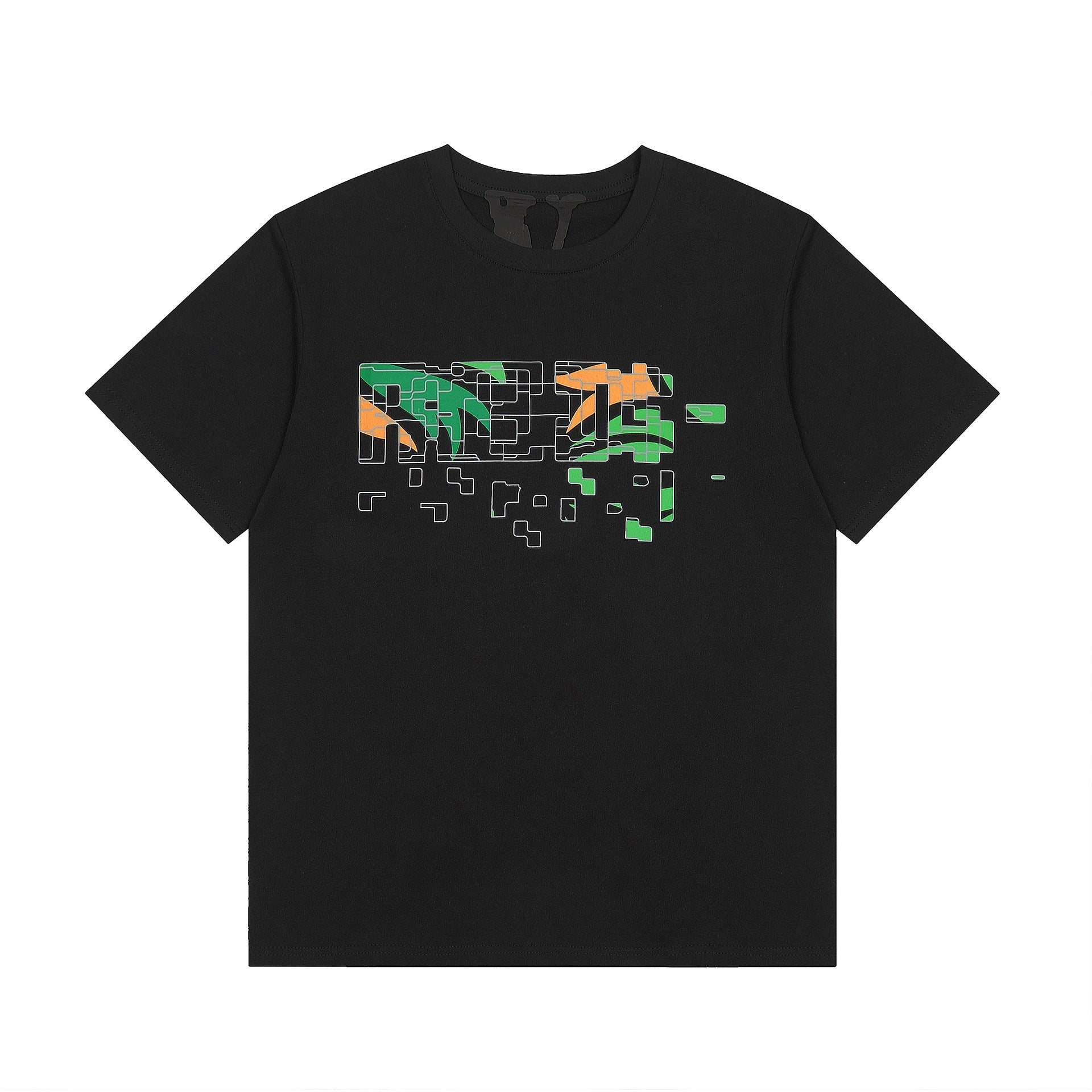 Vlone T Shirt Spring Summer Leaf Big V