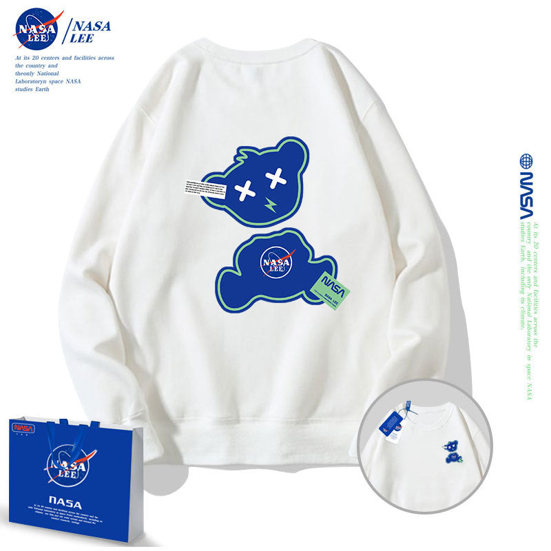 Nasa Children Hoodie Nasa Children'S Round Neck Sweater Spring And Autumn Loose