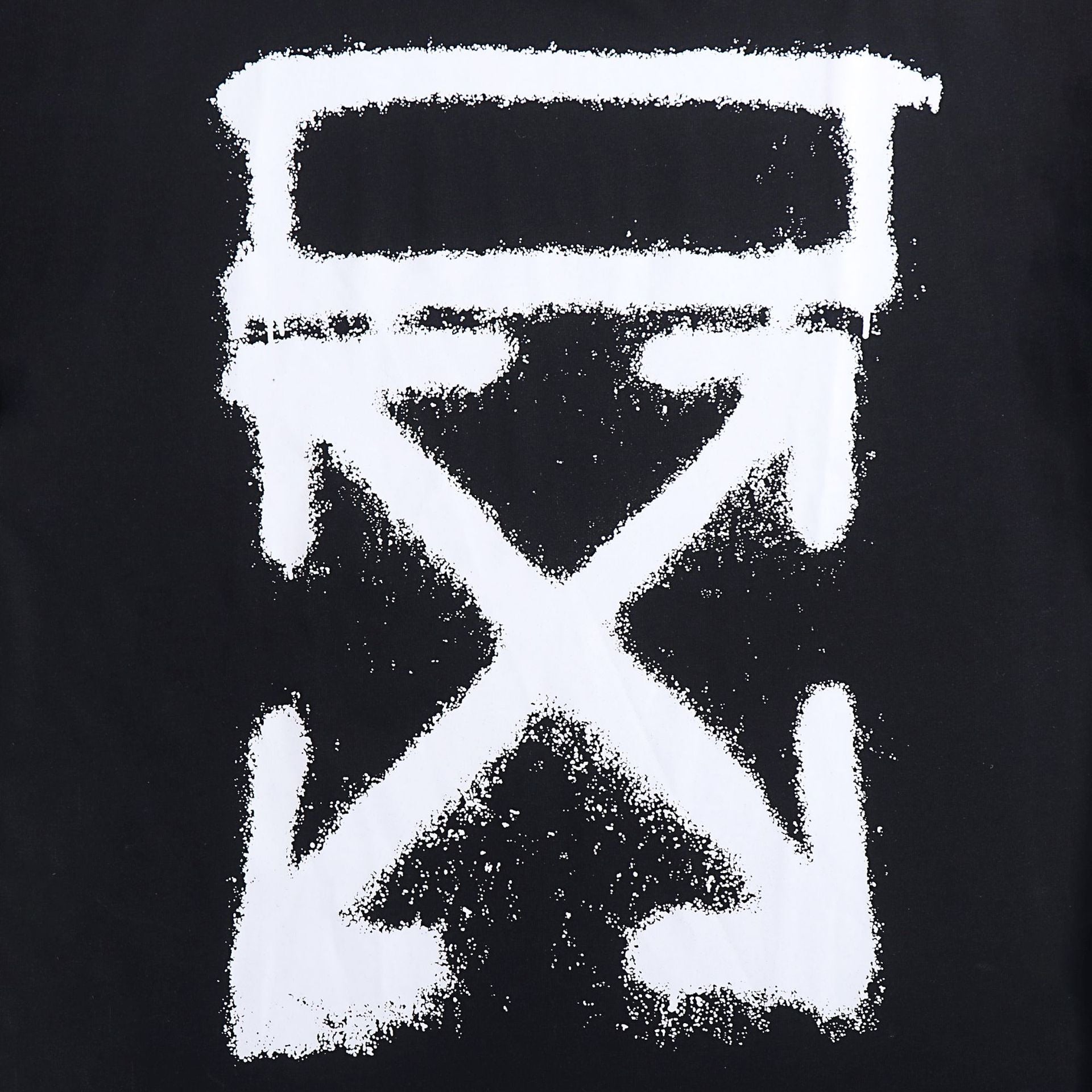 Ow T Shirts Bamboo Leaf Graffiti Arrow Male and Female Trendy Brand Short Sleeve