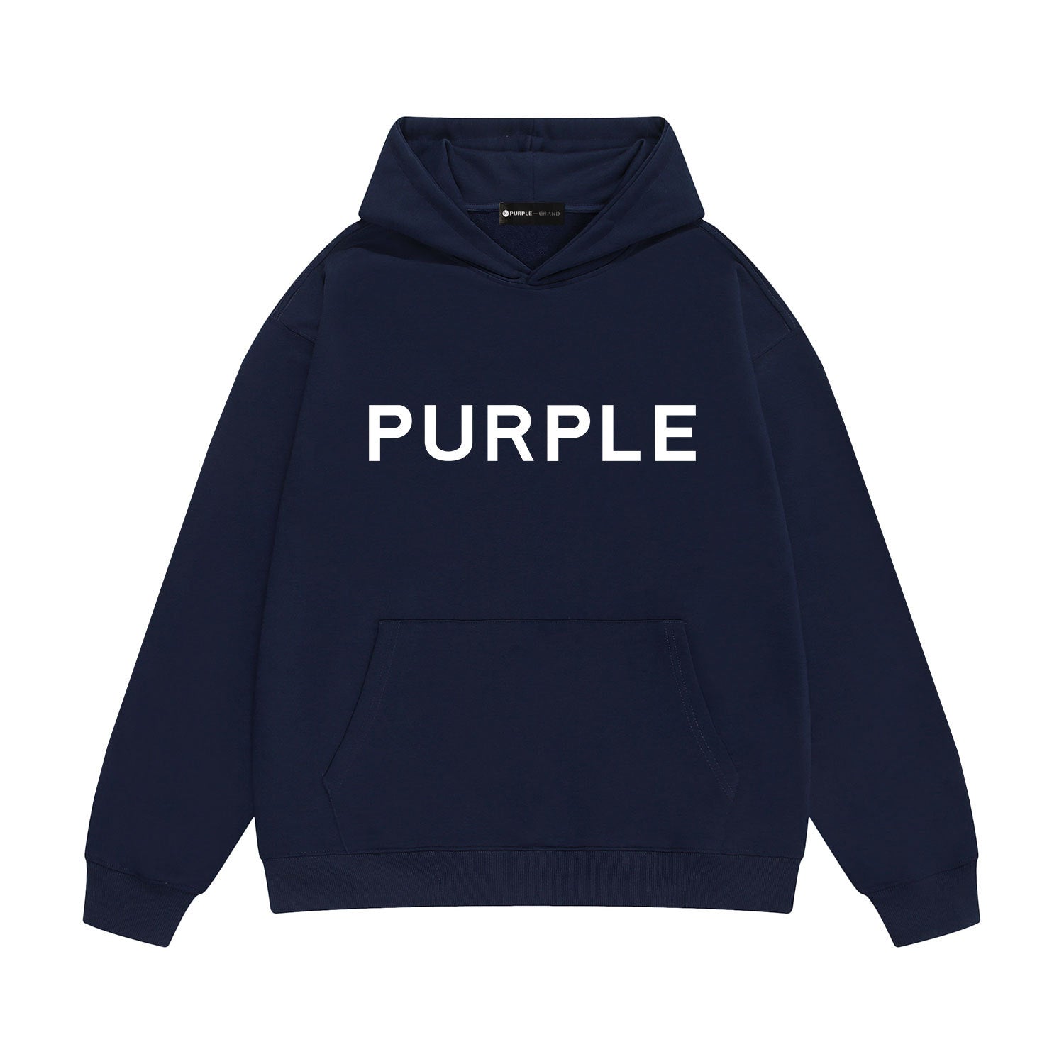 Purple Brand Hoodie Fashion Loose Hooded Sweater