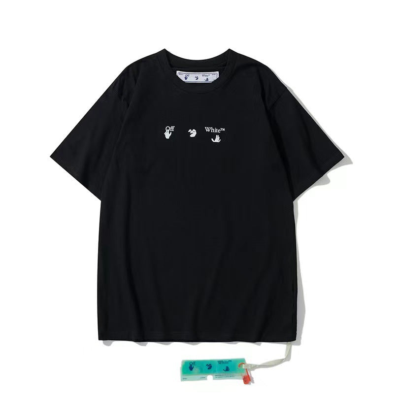 Off White T Shirts Back Sketch Arrow Print