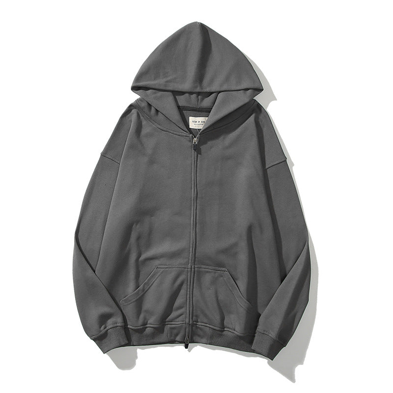 Kanye West Sunday Service Hoodie Fog Zipper Coat Hoodie Simple