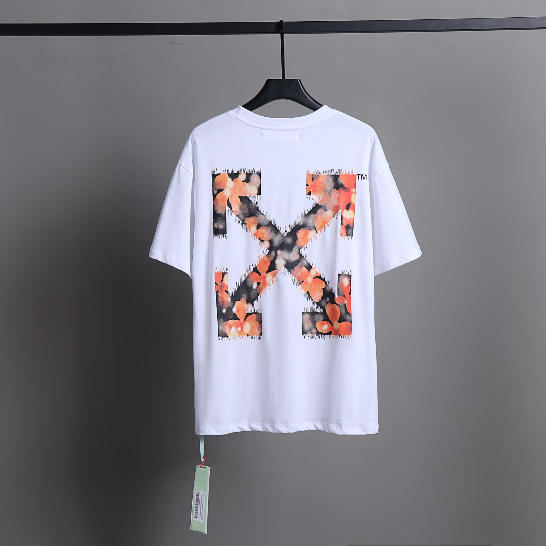 Ow T Shirts Arrow Male and Female Trendy Brand Short Sleeve