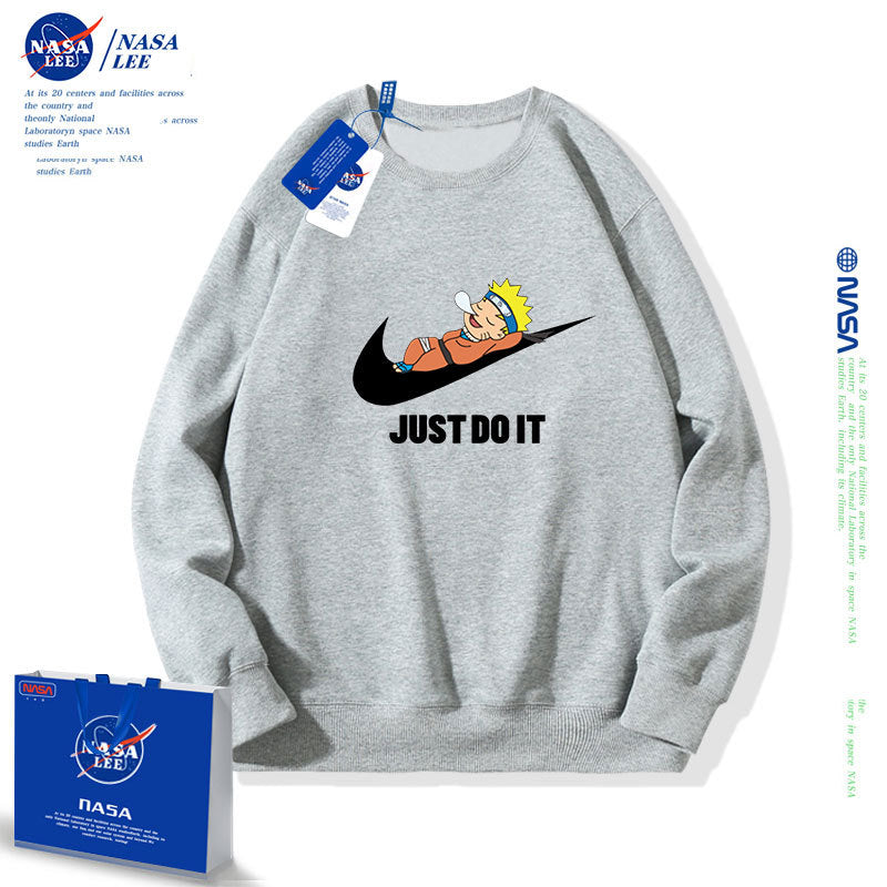 Nasa Children Hoodie Nasa Children'S Round Neck Sweater Spring And Autumn Loose